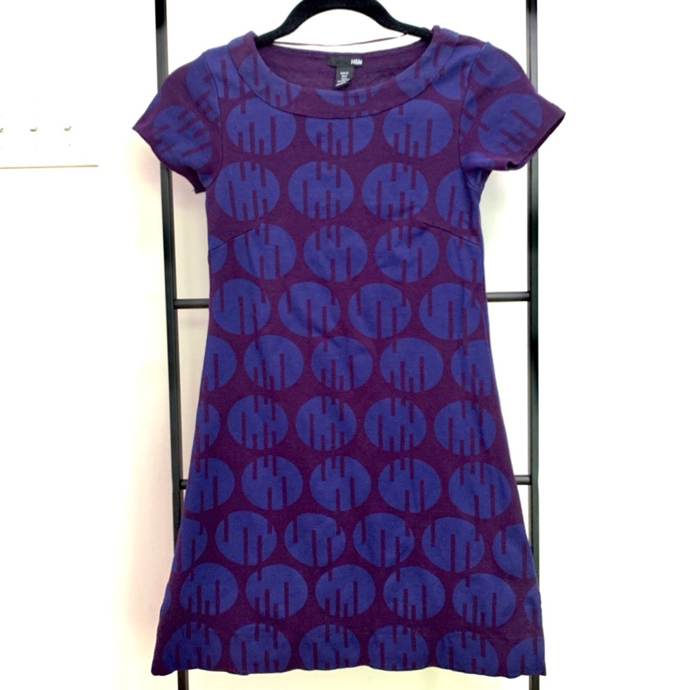 COPY - H&M Retro Printed Shift Dress Short Sleeve